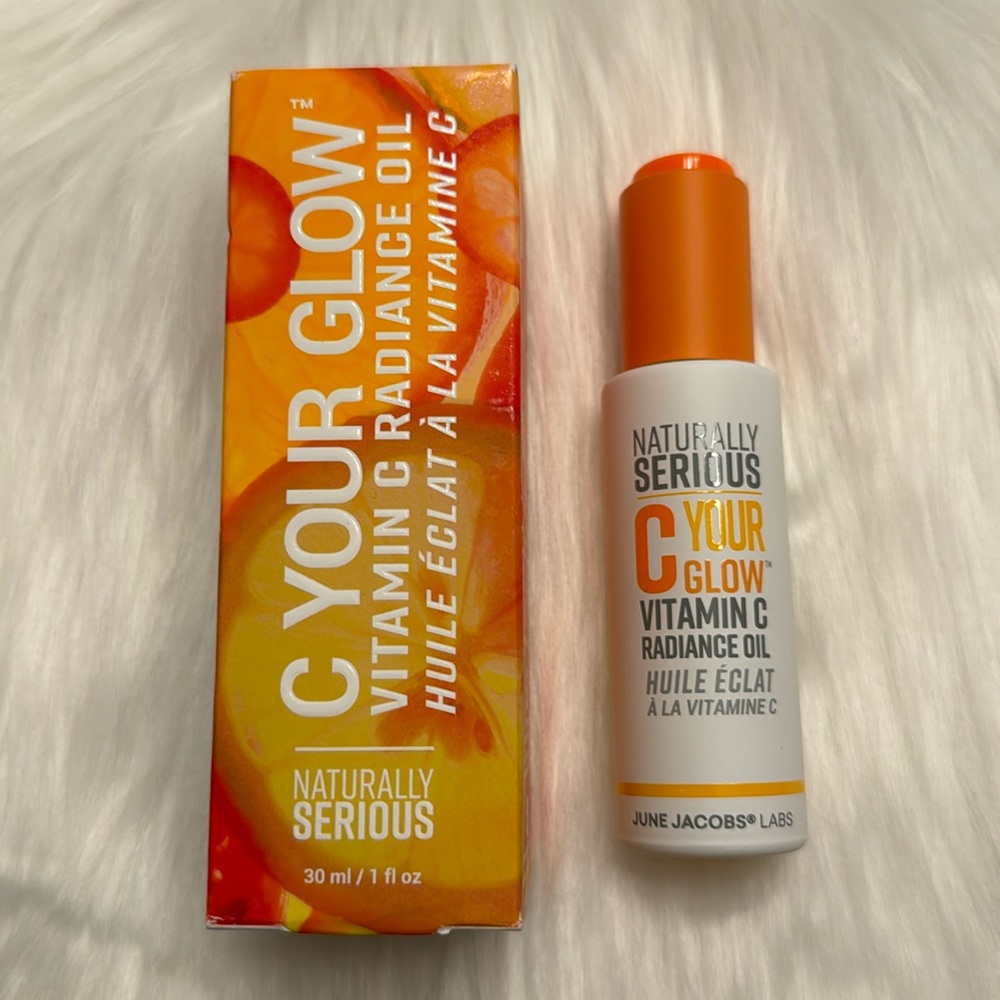 Naturally Serious | C Your Glow Vitamin C Radiance Oil, Vitamin C Oil For Face